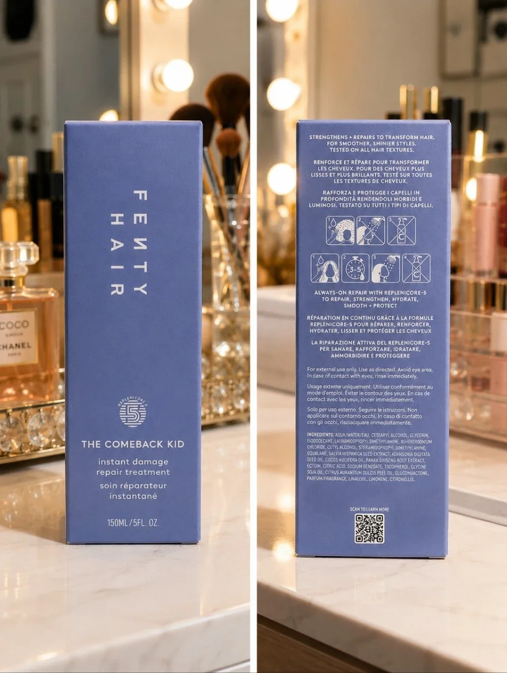 Fenty Hair NIB FULL SIZE – The Comeback Kid Instant Damage Repair Treatment
